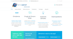 Desktop Screenshot of dentalplanetperu.com